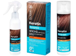 Серія для відновлення волосся Dr. Sante Keratin
